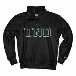 Cheapest 🔔 College 👚 Shirts Blue 84 North Dakota Fighting Hawks Reach 1/4 Zip Top 🧨