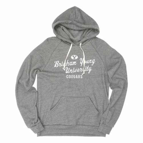 Top 10 ๐ College Hoodies & Sweatshirts Blue 84 BYU Cougars Pointed Hoodie ๐