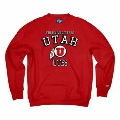 Best reviews of 👏 College Hoodies & Sweatshirts Blue 84 Utah Utes Chuffle Crewneck Sweatshirt 😉