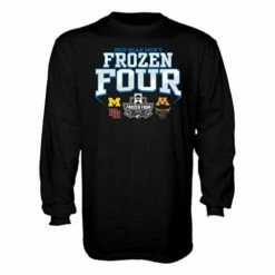 Coupon 😍 College 👚 Shirts Blue 84 Frozen Four 2022 Hockey Long Sleeve 👚 Shirt ✨