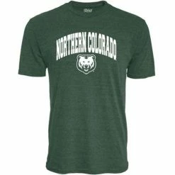 Deals 🤩 College 👕 Shirts Blue 84 Northern Colorado Bears Arch T-Shirt 🤩