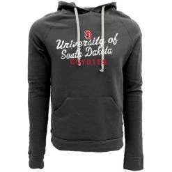 Outlet 👍 College Hoodies & Sweatshirts Blue 84 South Dakota Coyotes Pointed Hoodie 💯