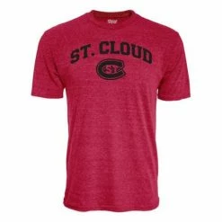 Hot Sale ✔️ College 👕 Shirts Blue 84 St. Cloud State Huskies Archie T-Shirt 😉
