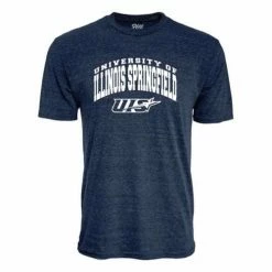 Outlet 😉 College 👚 Shirts Blue 84 Illinois Springfield Prairie Stars Archie T-Shirt 🔥