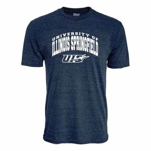Outlet π College π Shirts Blue 84 Illinois Springfield Prairie Stars Archie T-Shirt π₯