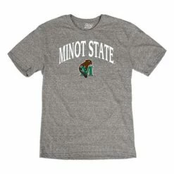 Hot Sale 🔥 College 👕 Shirts Blue 84 Minot State Beavers Archie T-Shirt 👏