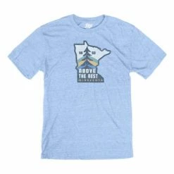 Top 10 🎁 Shirts Men's Blue 84 Minnesota Above The Rest Camp T-Shirt 🔔
