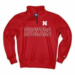 Budget 💯 College 👕 Shirts Blue 84 Nebraska Cornhuskers Reach 1/4 Zip Top ✔️