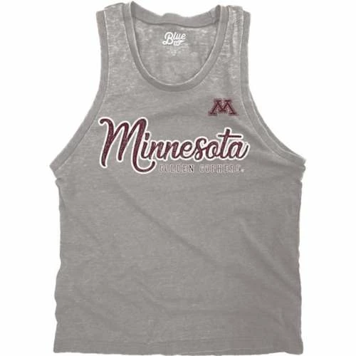 Cheapest π College Tanks Blue 84 π© Women's Minnesota Golden Gophers Flipbash Tank β