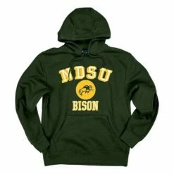 Promo 🛒 College Hoodies & Sweatshirts Blue 84 North Dakota State Bison Chuffle Hoodie 🎁