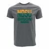Buy 👏 College 👕 Shirts Blue 84 North Dakota State Bison Aqua T-Shirt 🔥