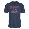 Discount ⌛ High School 👚 Shirts Blue 84 Bismarck Century Patriots Quick Slant T-Shirt 👏