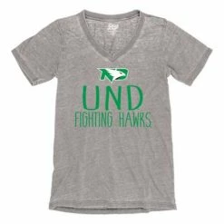 Top 10 🧨 College 👚 Shirts Blue 84 👩 Women's North Dakota Fighting Hawks Whammy T-Shirt 😀
