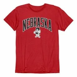 Hot Sale 🎁 College 👕 Shirts Blue 84 Nebraska Cornhuskers Far Reach T-Shirt ✨