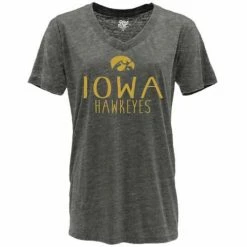 Promo 😍 College 👕 Shirts Blue 84 👩 Women's Iowa Hawkeyes Whammy T-Shirt 💯