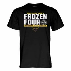 Promo 🎁 College 👚 Shirts Blue 84 Kids' Minnesota State Mavericks Frozen Four 2022 Cold Blood T-Shirt 🥰