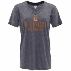 Hot Sale 👏 College 👕 Shirts Blue 84 👩 Women's Illinois Fighting Illini Whammy T-Shirt 😉