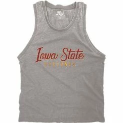 Discount ⌛ College Tanks Blue 84 👩 Women's Iowa State Cyclones Flipbash Tank ✨