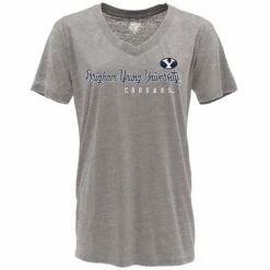 Best Pirce 👏 College 👚 Shirts Blue 84 👩 Women's BYU Cougars Flipbash T-Shirt 🎁