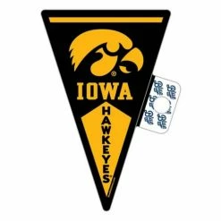 Wholesale 😉 College Stickers & Decals Blue 84 Iowa Hawkeyes Coco Pennant Sticker 🔥