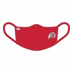 Buy 🥰 College Face Masks & Neck Gaiters Blue 84 Utah Utes Team Mascot Face Mask 🧨