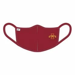 Best Pirce 🎁 College Face Masks & Neck Gaiters Blue 84 Iowa State Cyclones Team Mascot Face Mask ⌛