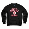 Best Pirce ❤️ College Hoodies & Sweatshirts Blue 84 Nebraska Cornhuskers Chuffle Crewneck Sweatshirt 😀