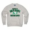 Wholesale 👍 College Hoodies & Sweatshirts Blue 84 North Dakota Fighting Hawks Chuffle Crewneck Sweatshirt 🔔