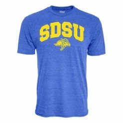 Deals 🛒 College 👕 Shirts Blue 84 South Dakota State Jackrabbits Archie T-Shirt ✨