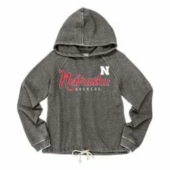 Brand new ⭐ College Hoodies & Sweatshirts Blue 84 👩 Women's Nebraska Cornhuskers Flipbash Hoodie 🥰