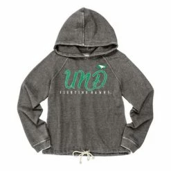 Top 10 ✨ College Hoodies & Sweatshirts Blue 84 👩 Women's North Dakota Fighting Hawks Flipbash Hoodie ❤️