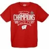 Flash Sale ❤️ College 👚 Shirts Blue 84 Kids' Wisconsin Badgers 👩 Women's Volleyball National Champions 2021 T-Shirt 🛒