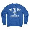 Best reviews of 😉 College Hoodies & Sweatshirts Blue 84 BYU Cougars Chuffle Crewneck Sweatshirt ✨