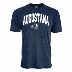 Discount ⌛ College 👕 Shirts Blue 84 Augustana Vikings Archie T-Shirt 🤩