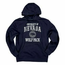 Cheapest 👍 College Hoodies & Sweatshirts Blue 84 Nevada Wolf Pack Chuffle Hoodie ✨