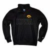Cheapest 💯 College 👕 Shirts Blue 84 Iowa Hawkeyes Reach 1/4 Zip Top 🎉