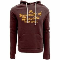 New 🎉 College Hoodies & Sweatshirts Blue 84 Minnesota Golden Gophers Pointed Hoodie 🛒