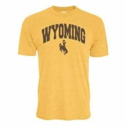 Brand new ❤️ College 👕 Shirts Blue 84 Wyoming Cowboys Archie T-Shirt ✔️