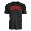 Wholesale 🎉 College 👕 Shirts Blue 84 Wisconsin Archie T-Shirt 👏